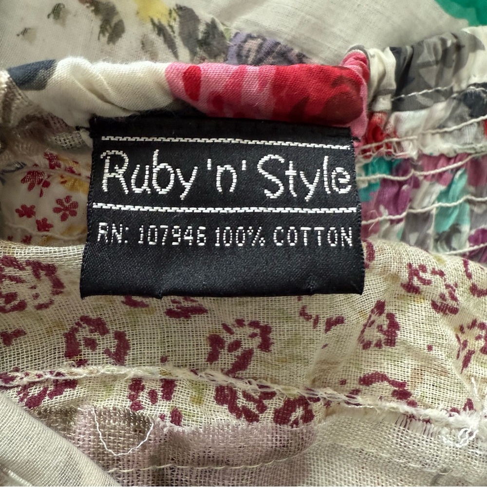 Ruby ‘N’ Style Patchwork Boho Dress - image 6